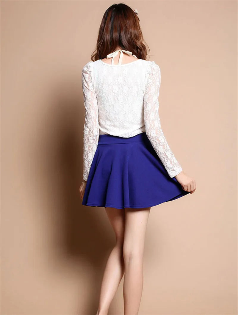 New 2025 Summer Sexy Skirt For Girl Korean Cute Short Skater Fashion female Mini Skirt Women Clothing saia Bottoms jupe faldas