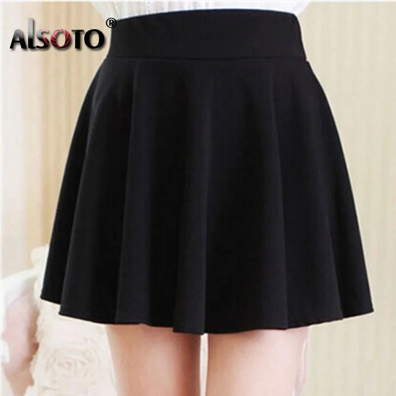 New 2025 Summer Sexy Skirt For Girl Korean Cute Short Skater Fashion female Mini Skirt Women Clothing saia Bottoms jupe faldas