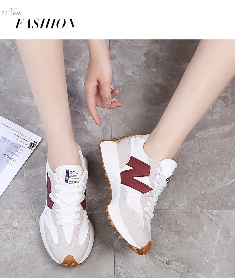 New Style Zugu Women's Shoes Ins Popular Thick-Soled Dad Sneakers 2025 Summer Breathable Season Comfortable Sneaker