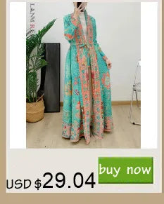 LANMREM Women  Pleated Single Breasted Dress New Stand Theree Quarter Sleeve  Fashion Tide Spring 2025 2F0095