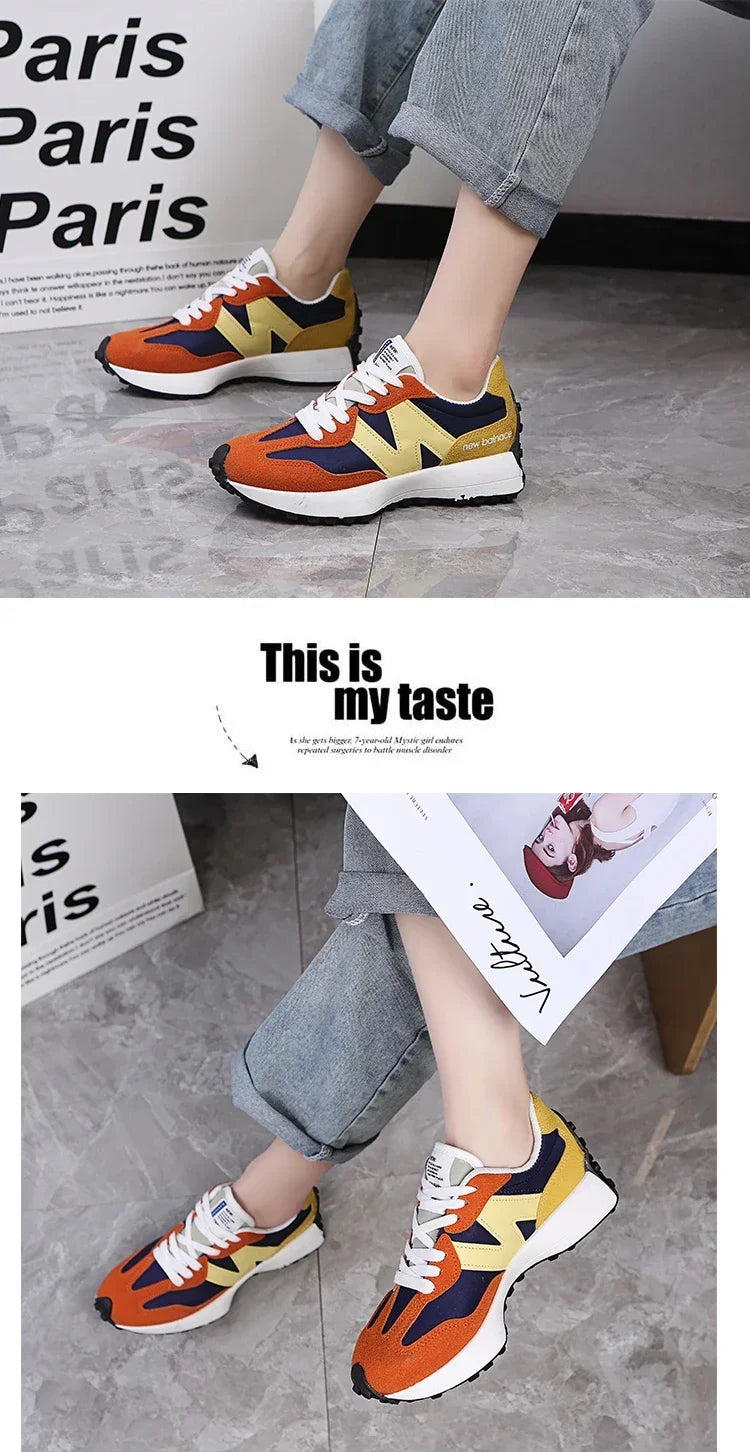 New Style Zugu Women's Shoes Ins Popular Thick-Soled Dad Sneakers 2025 Summer Breathable Season Comfortable Sneaker