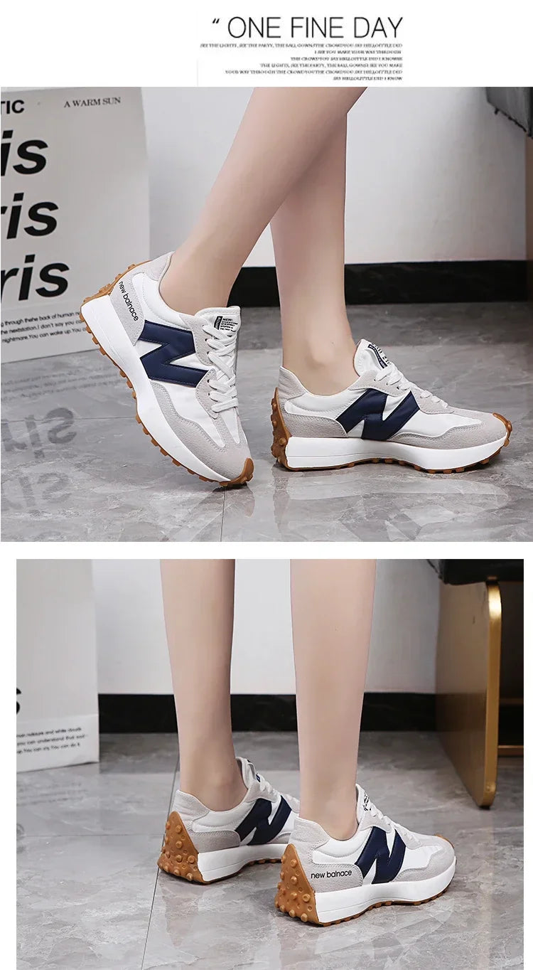 New Style Zugu Women's Shoes Ins Popular Thick-Soled Dad Sneakers 2025 Summer Breathable Season Comfortable Sneaker