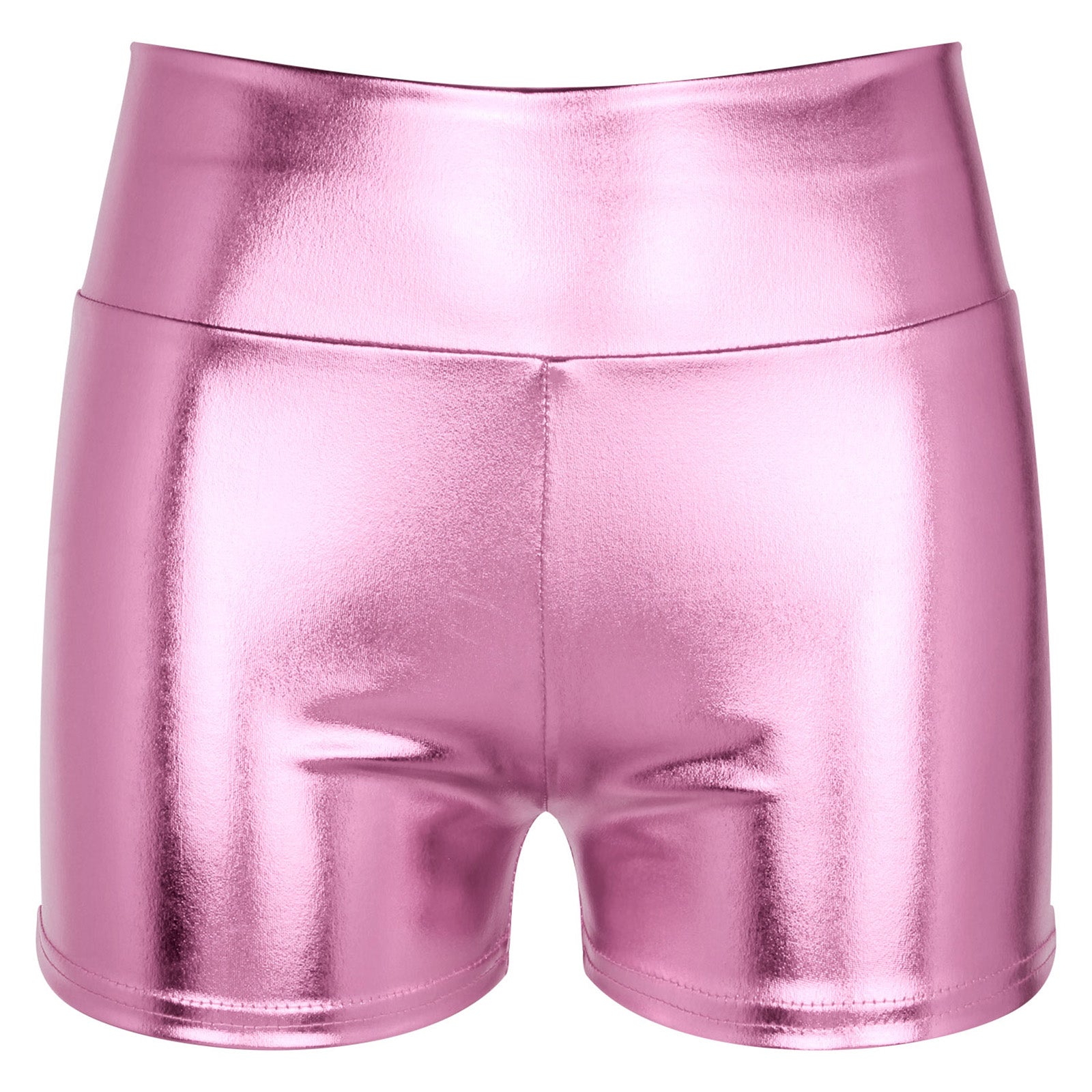 High Waist Short Pants Womens Ladies Patent Leather Hot Shorts Clubwear Metallic Shiny Rave Shorts Rave Festival Party Bottoms