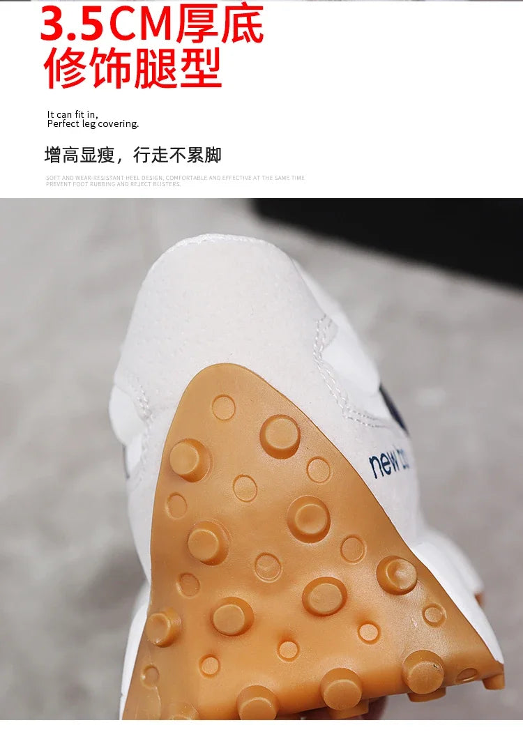 New Style Zugu Women's Shoes Ins Popular Thick-Soled Dad Sneakers 2025 Summer Breathable Season Comfortable Sneaker