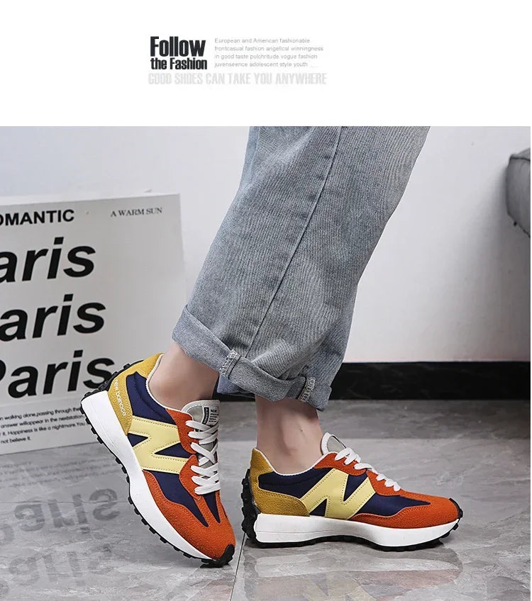 New Style Zugu Women's Shoes Ins Popular Thick-Soled Dad Sneakers 2025 Summer Breathable Season Comfortable Sneaker