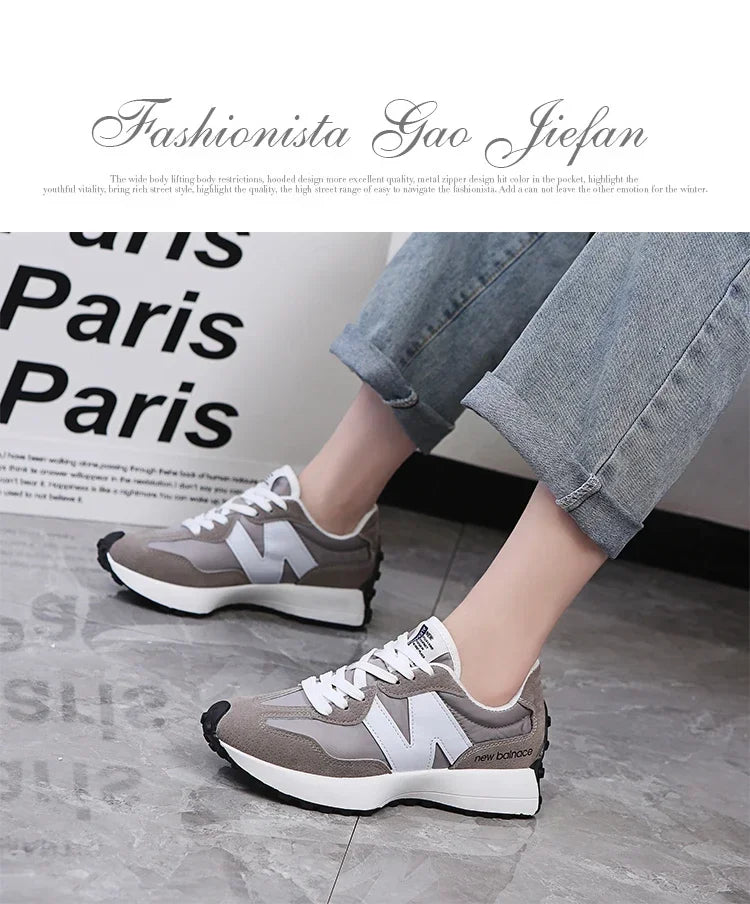 New Style Zugu Women's Shoes Ins Popular Thick-Soled Dad Sneakers 2025 Summer Breathable Season Comfortable Sneaker