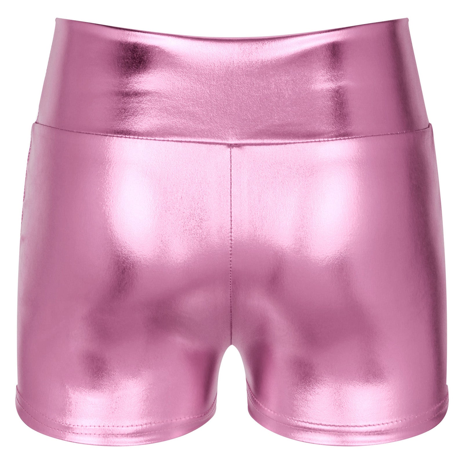 High Waist Short Pants Womens Ladies Patent Leather Hot Shorts Clubwear Metallic Shiny Rave Shorts Rave Festival Party Bottoms
