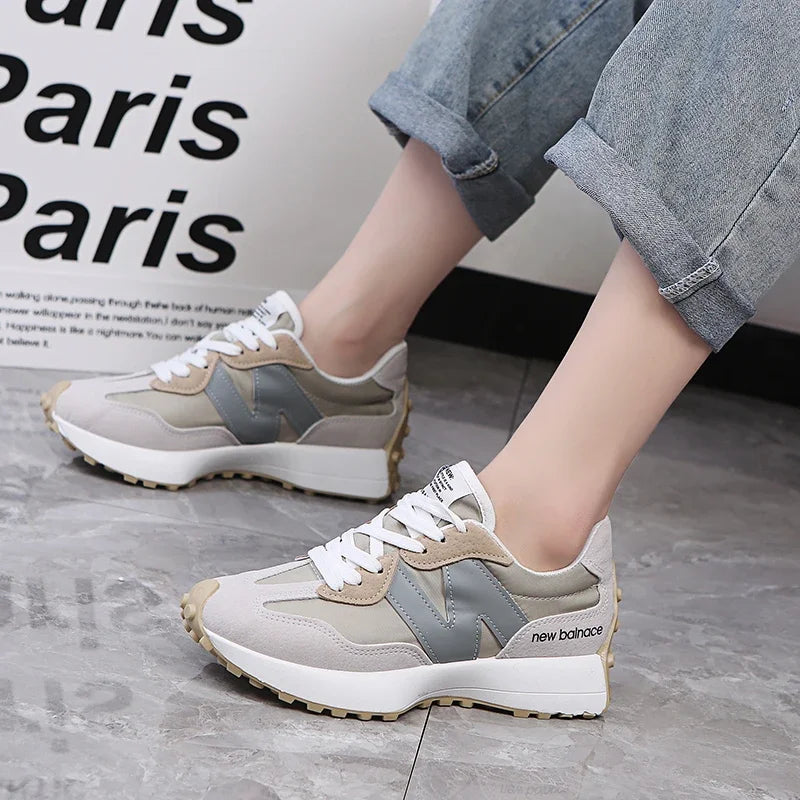 New Style Zugu Women's Shoes Ins Popular Thick-Soled Dad Sneakers 2025 Summer Breathable Season Comfortable Sneaker
