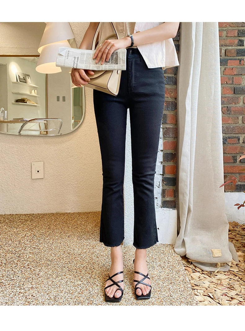 White Jeans for Women Trousers Denim Spring 2024 High Waist Straight Leg White Pants Women Boyfriend Summer Streetwear Women